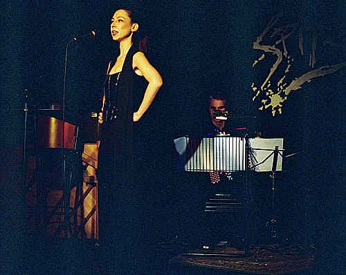 Alexandra Raron, with Eddie Hession (accordion)